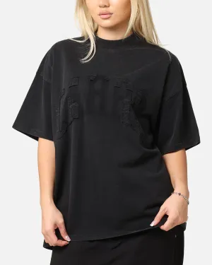 Carre Con-Star Oversized T-Shirt Washed Black Thermal Regulation Layer