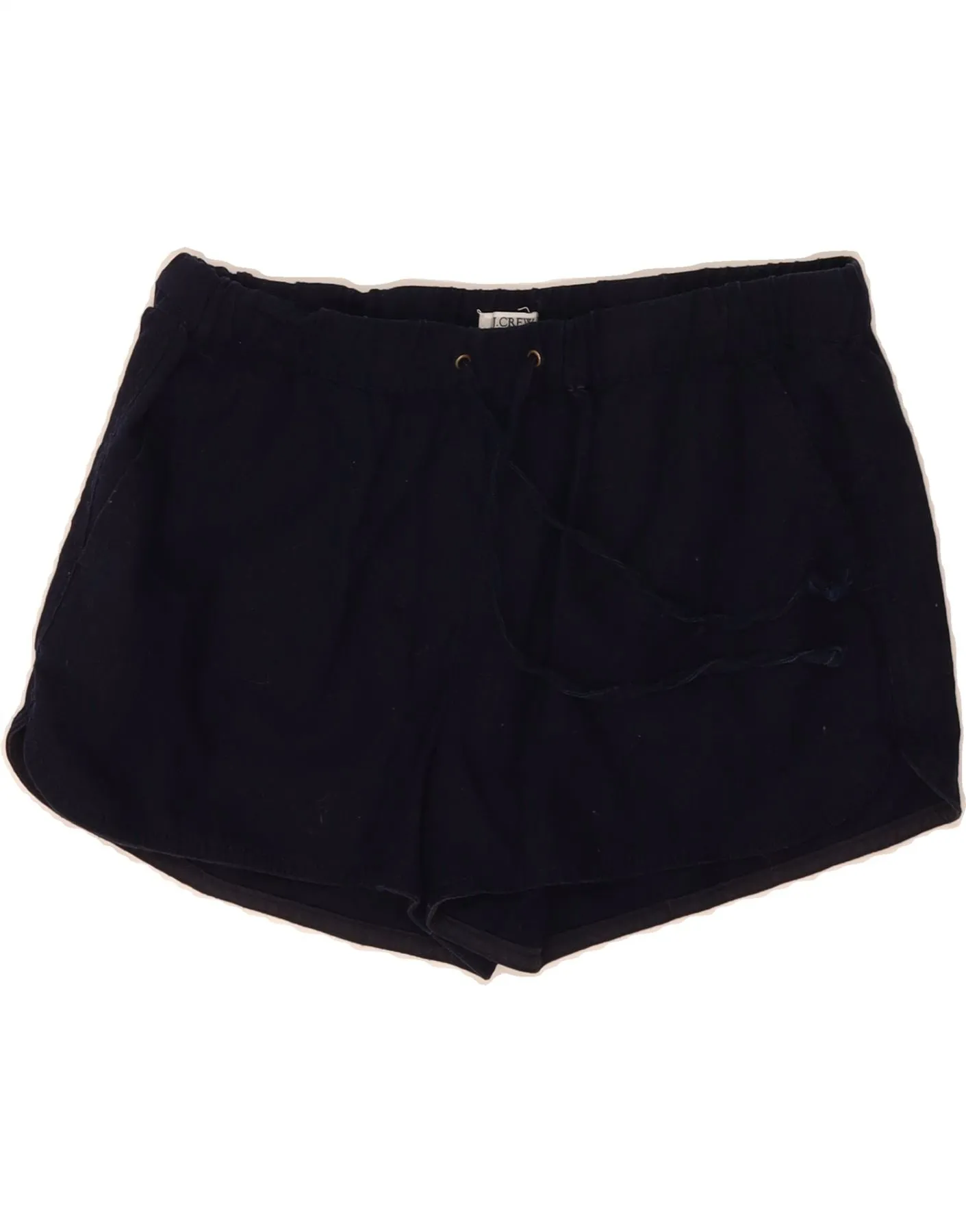 J. CREW Womens Casual Shorts XS W30  Navy Blue Linen anti - static lounging clothes