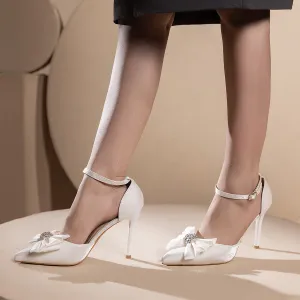 White Formal Court Shoes L00850017 Luxury Footwear for Men