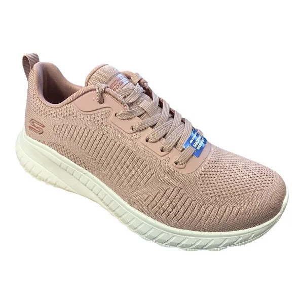 Skechers sneakers da donna Bob Squad Chaos Face Off 117209/BLSH rosso arancio aesthetic - design shoes Comfort Shock Absorption