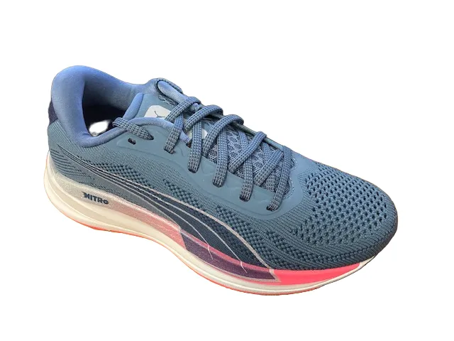 Puma scarpa da corsa da donna Magnify Nitro Knit Wns 376908 03 Evening Sky-Sunset Glow Breath Flow
