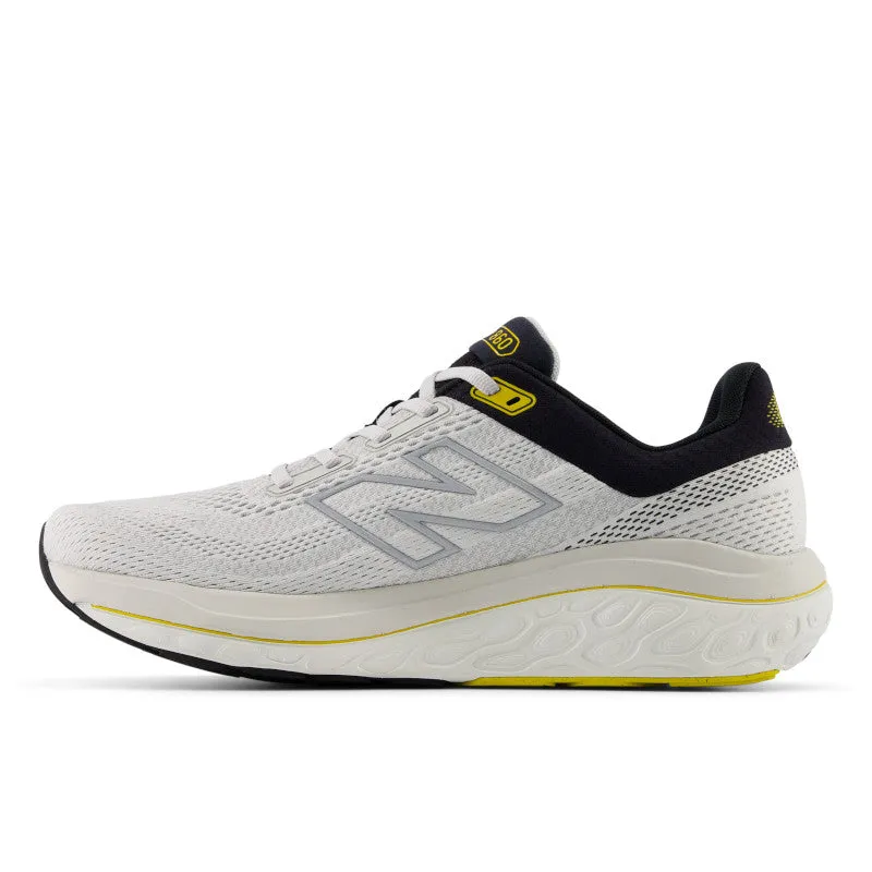 hook - and - loop closure shoes Fresh Foam X 860v14 - Grey Matter with Black and Ginger Lemon - Men's