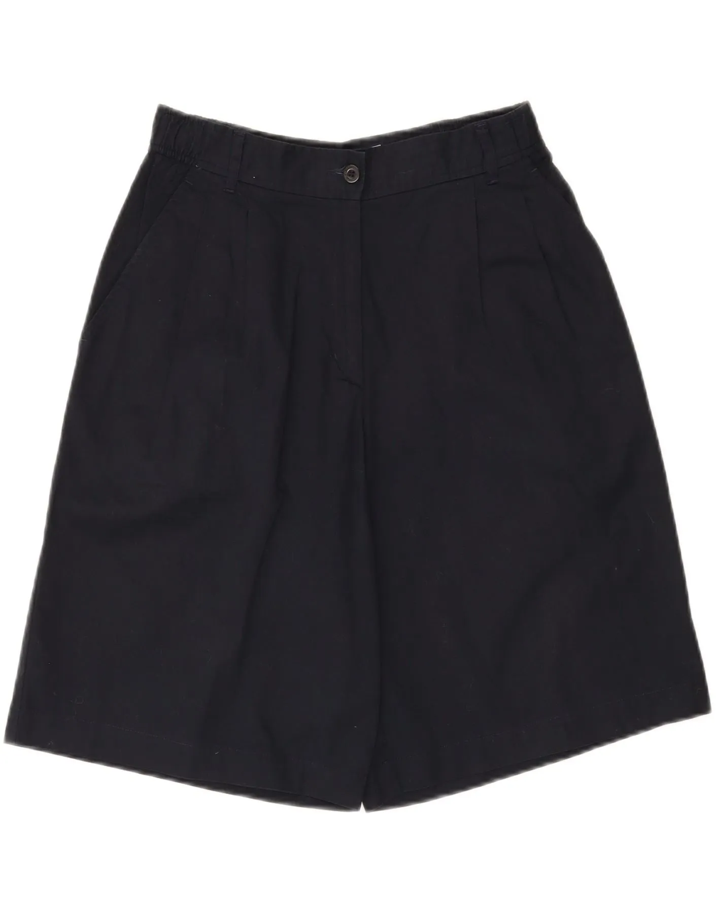 CONTE OF FLORENCE Womens Golf Chino Shorts IT 44 Medium W28  Navy Blue Light Motion Fit cyclists