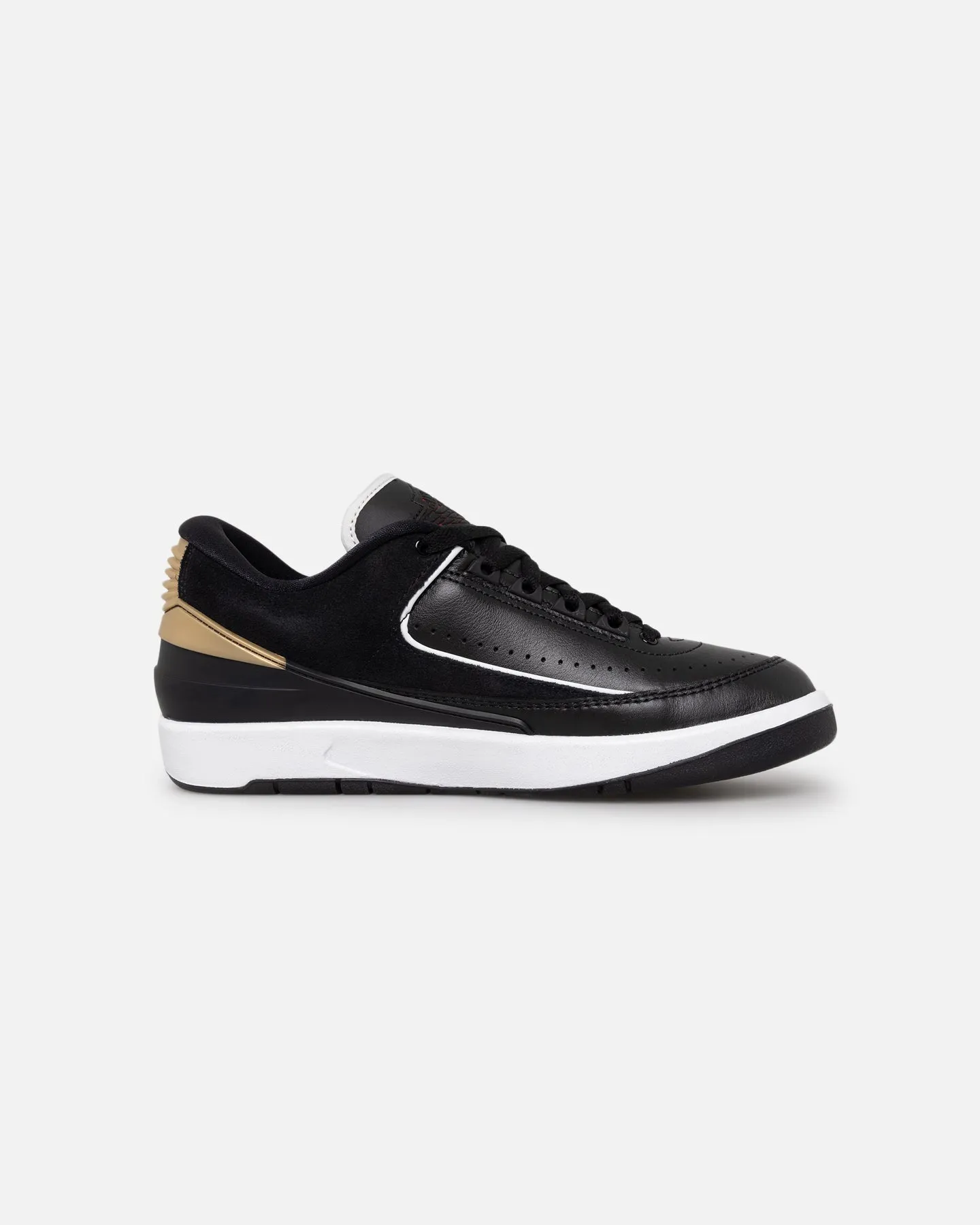 Stretchable Material Jordan Women's Air Jordan 2 Retro Low Black