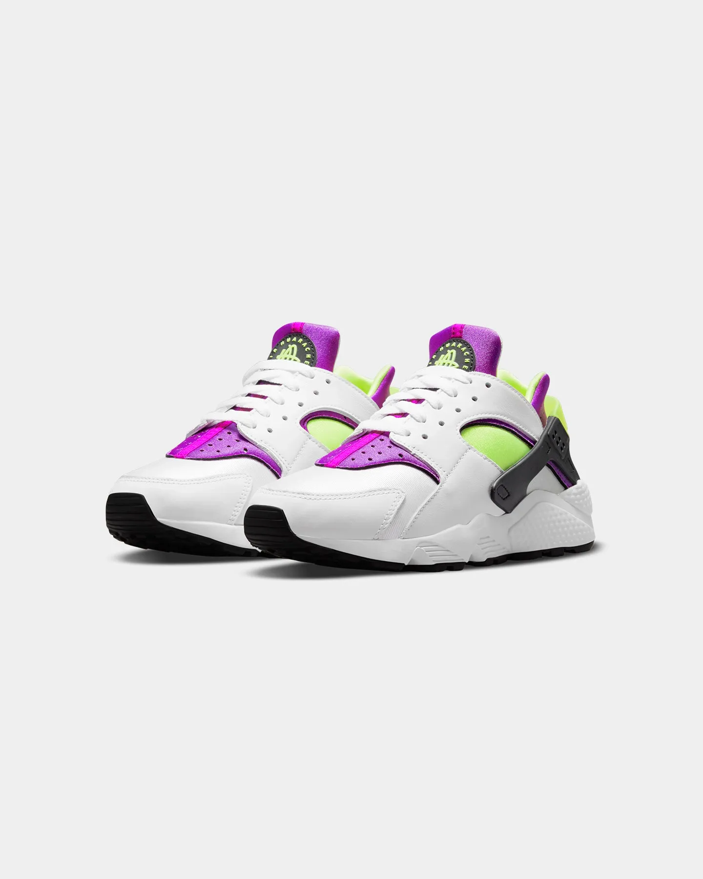 Commute Light Nike Women's Air Huarache White/Neon Yellow