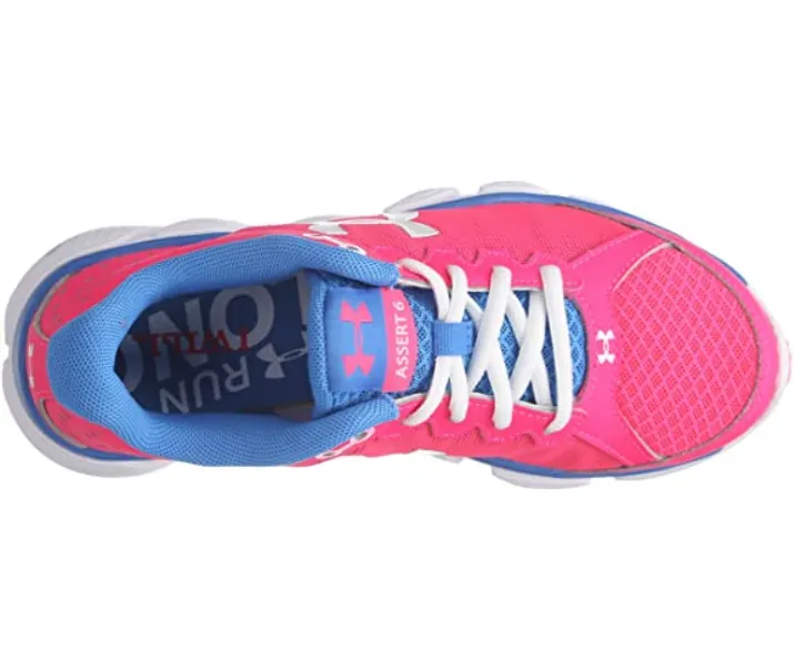 Under Armour scarpa da corsa da donna Micro G Assert 6 1266252 962 rosa advanced features Tensile Weave Upper