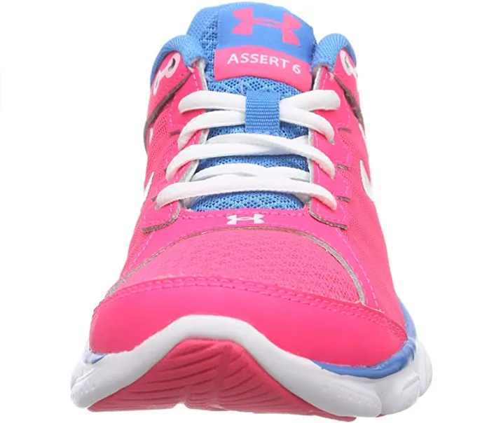 Reinforced Eyelets Non Slip Insole Coating Under Armour scarpa da corsa da donna Micro G Assert 6 1266252 962 rosa