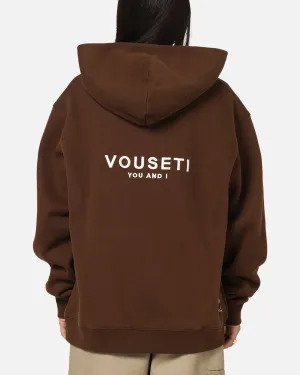 Vouseti Vouseti OG Hoodie Mocha Subtle pattern