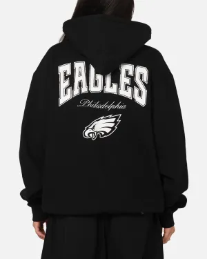 Street Season Majestic Athletic Philadelphia Eagles Champs Serial Mono Hoodie Black