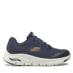 Sneakers Skechers Arch Fit 232040 NVY | Scarpe Uomo Traspiranti Blu running in community runs shoes Aerobic Performance Tuned