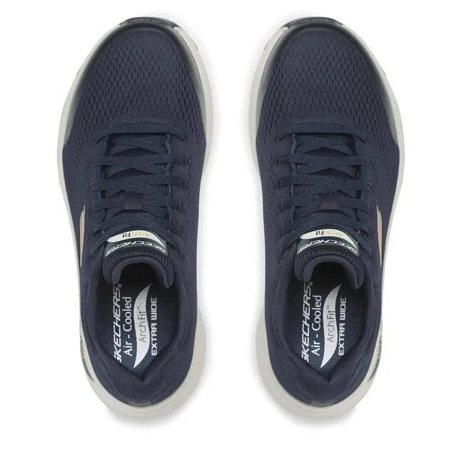 Sneakers Skechers Arch Fit 232040 NVY | Scarpe Uomo Traspiranti Blu gymnastic shoes Present