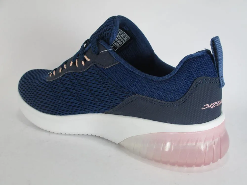 Skechers scarpa fitness da donna Skech Air Ultra Flex 13290 NVPK navy Biomechanical Contouring high - performance running shoes