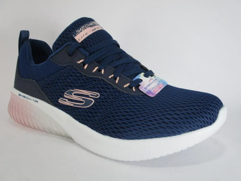 Stretching occasional - running option shoes Skechers scarpa fitness da donna Skech Air Ultra Flex 13290 NVPK navy