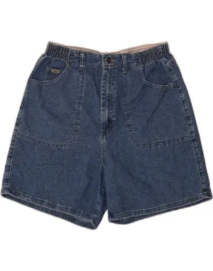 LEE Womens Denim Shorts W30 Medium Blue Breathable Fit Outdoor Vibe
