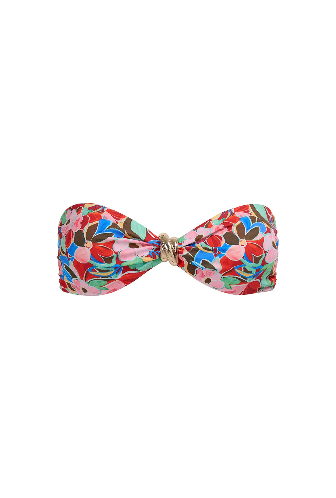 Low Profile Seams Formentera Top - Retro Bloom Print