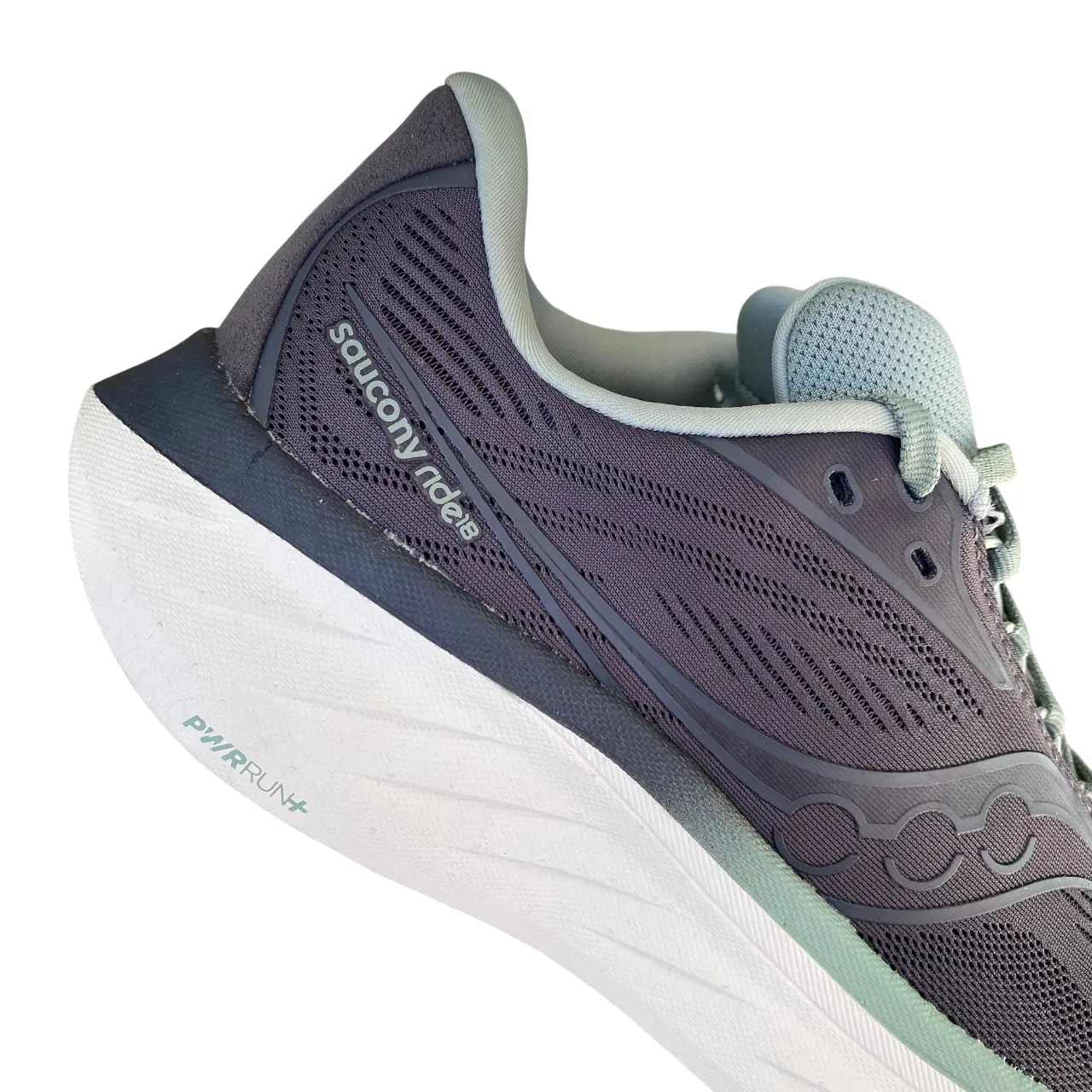 tennis - compatible shoes Rockered Geometry Saucony Running Ride 18 S21000-227 - Scarpa Uomo Carbonio