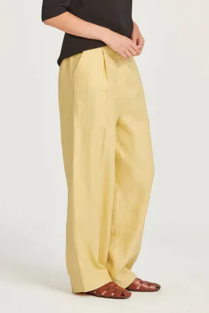 Odor Control Technology Low Profile Waistband JUNE WIDE LEG PANT