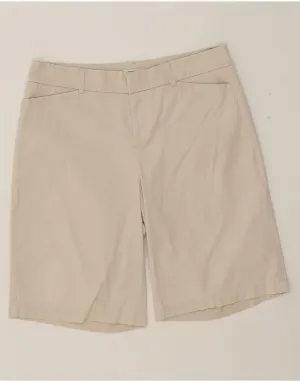 Versatile Look DOCKERS Womens Casual Shorts US 10 Large W32  Beige Cotton