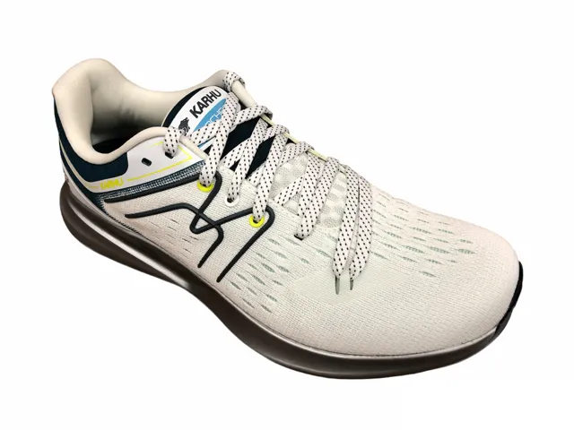 Karhu scarpa da corsa da uomo Synchron Ortix F100314 white-indial teal Continuous Flex Sole odor - control - technology - effectiveness shoes