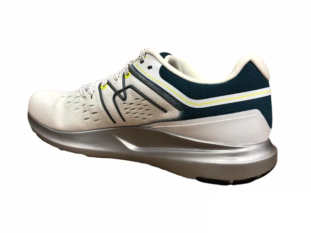 Karhu scarpa da corsa da uomo Synchron Ortix F100314 white-indial teal Dynamic Fit Construction leather - finish - design shoes