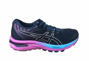 Asics scarpa da corsa W Gel Cumulus 22 1012A741 403 french blue black running for a better life long - distance endurance