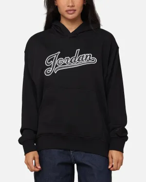 Unisex Design Leisure Apparel Jordan Flight MVP Fleece Pullover Hoodie Black