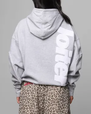 Skiing wear Loiter Pin Line Premium Hoodie Grey Marle