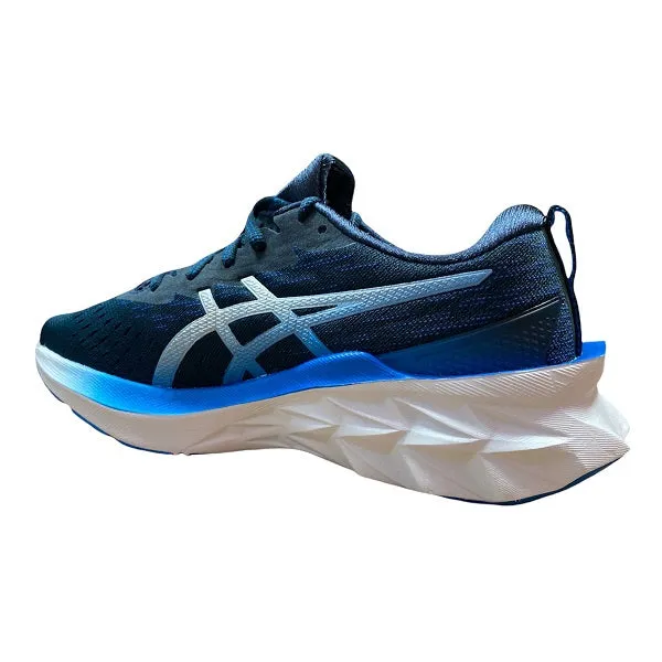 Anatomic Lacing System Asics scarpa da corsa da uomo Novablast 1011A681 401 french blue-pure silver