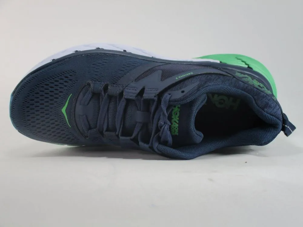 Hoka One One scarpa da corsa da uomo Gaviota 2 11099629/MOBI blu verde Comfort Stretch Fila Disruptor
