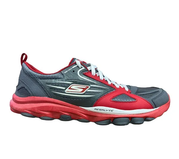 Bonded Seam Construction Skechers da ginnastica da uomo Go Train 53503 CCRD rosso grigio