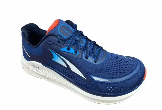 Curved Toe Box Design Durable Material Altra scarpa da corsa da uomo Paradigm 6 AL0A5471424 estate blu
