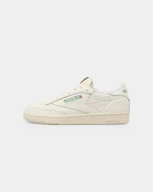 Slip Resistant All Weather Fairy Step Reebok Women's Club C 85 Vintage Chalk