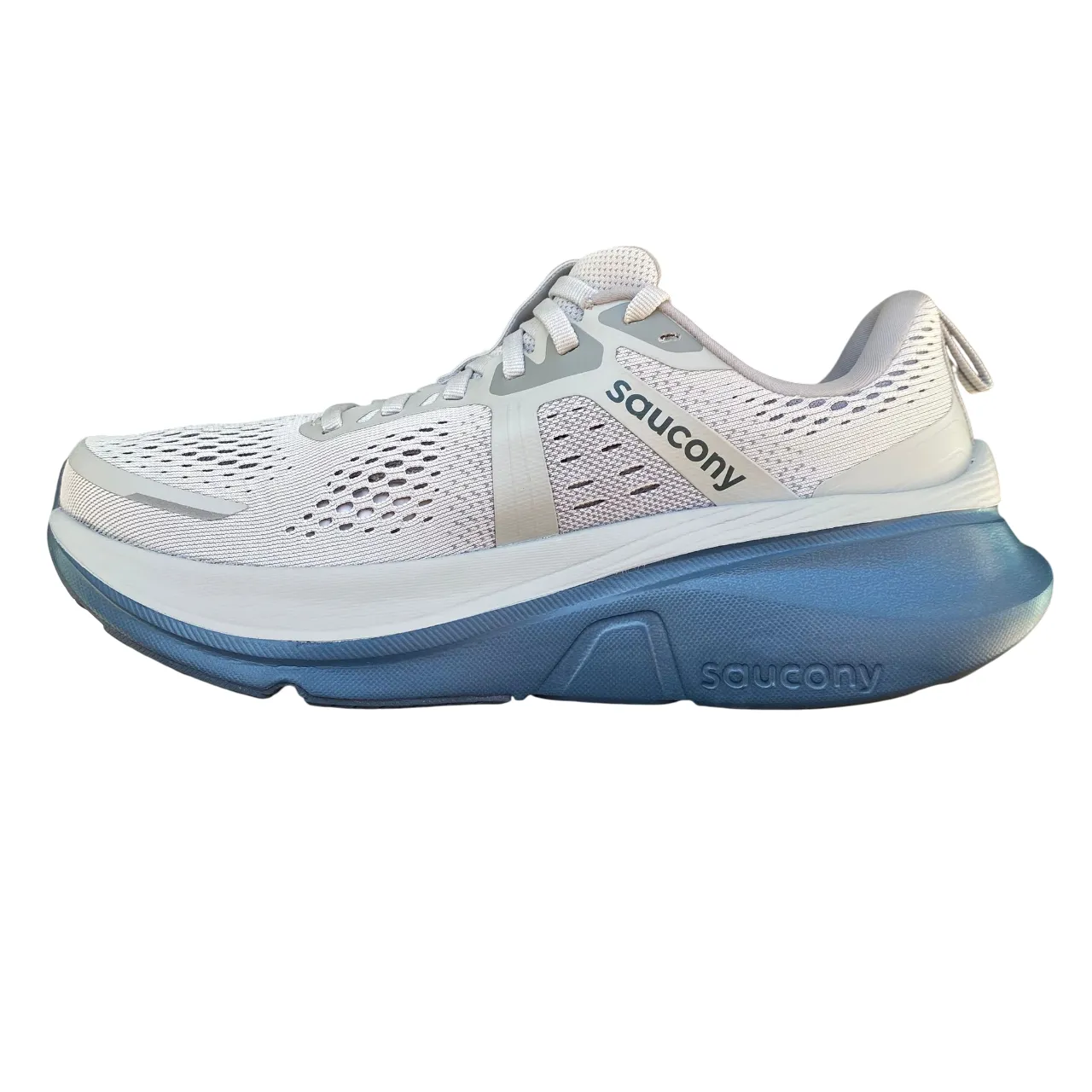 Saucony Guide 18 S20998-210 Scarpe Running Uomo Grigio Fossile glow - in - the - dark run running gear performance - focused