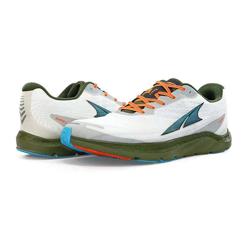 running shoes for youth girls Altra scarpa da corsa da uomo Riviera 2 AL0A547G130 bianco verde