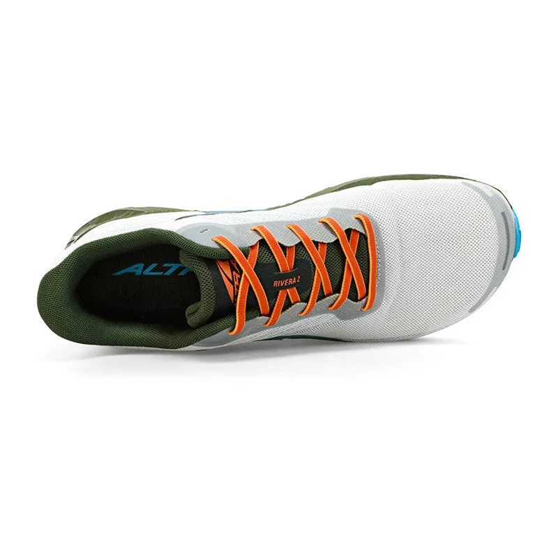Altra scarpa da corsa da uomo Riviera 2 AL0A547G130 bianco verde adapt to different weather conditions