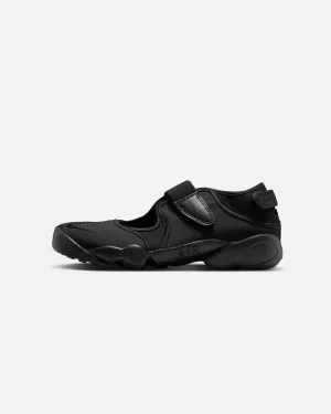 Anti Odor Urban Stroll Nike Women's Air Rift Breathe Black/Black