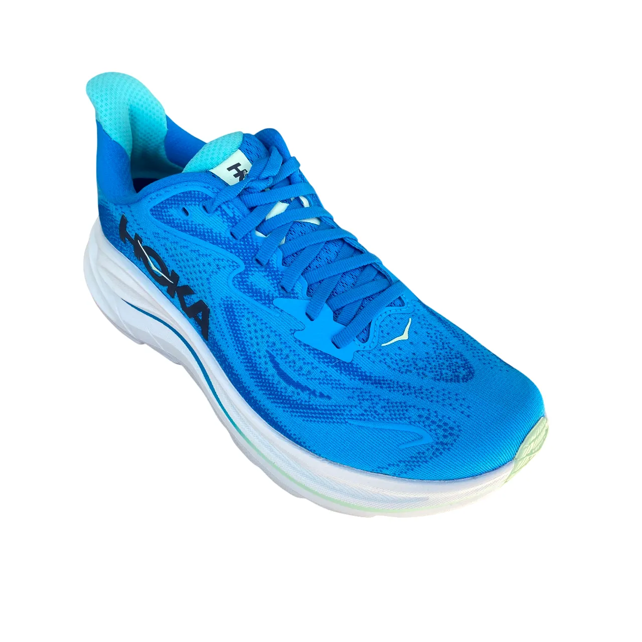 Hoka Clifton 10 1162030-HSK Scarpe Running Uomo Blu Cielo Ultra shiny shoes Midfoot Support