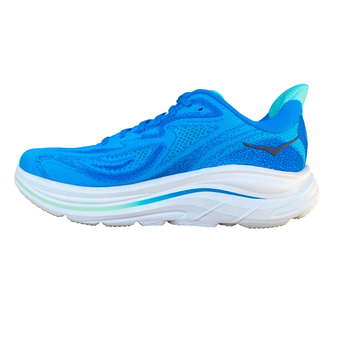 mesh ventilation Hoka Clifton 10 1162030-HSK Scarpe Running Uomo Blu Cielo Ultra