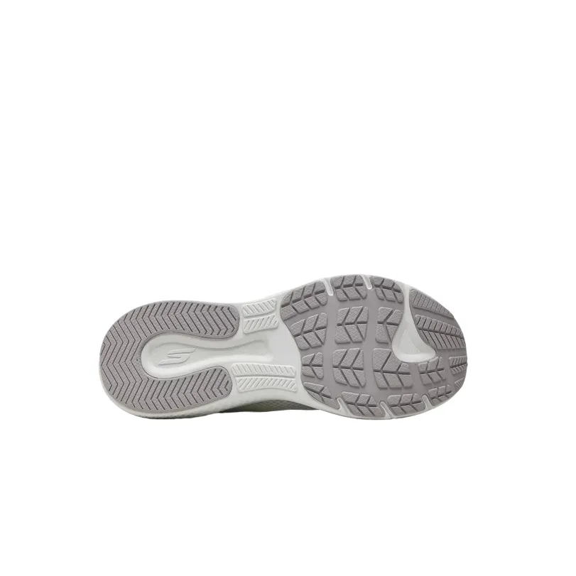 Skeckers scarpa da corsa da donna Go Run Supersonic Max 172086/WSL bianco-argento basketball shoes single - layer sole shoes