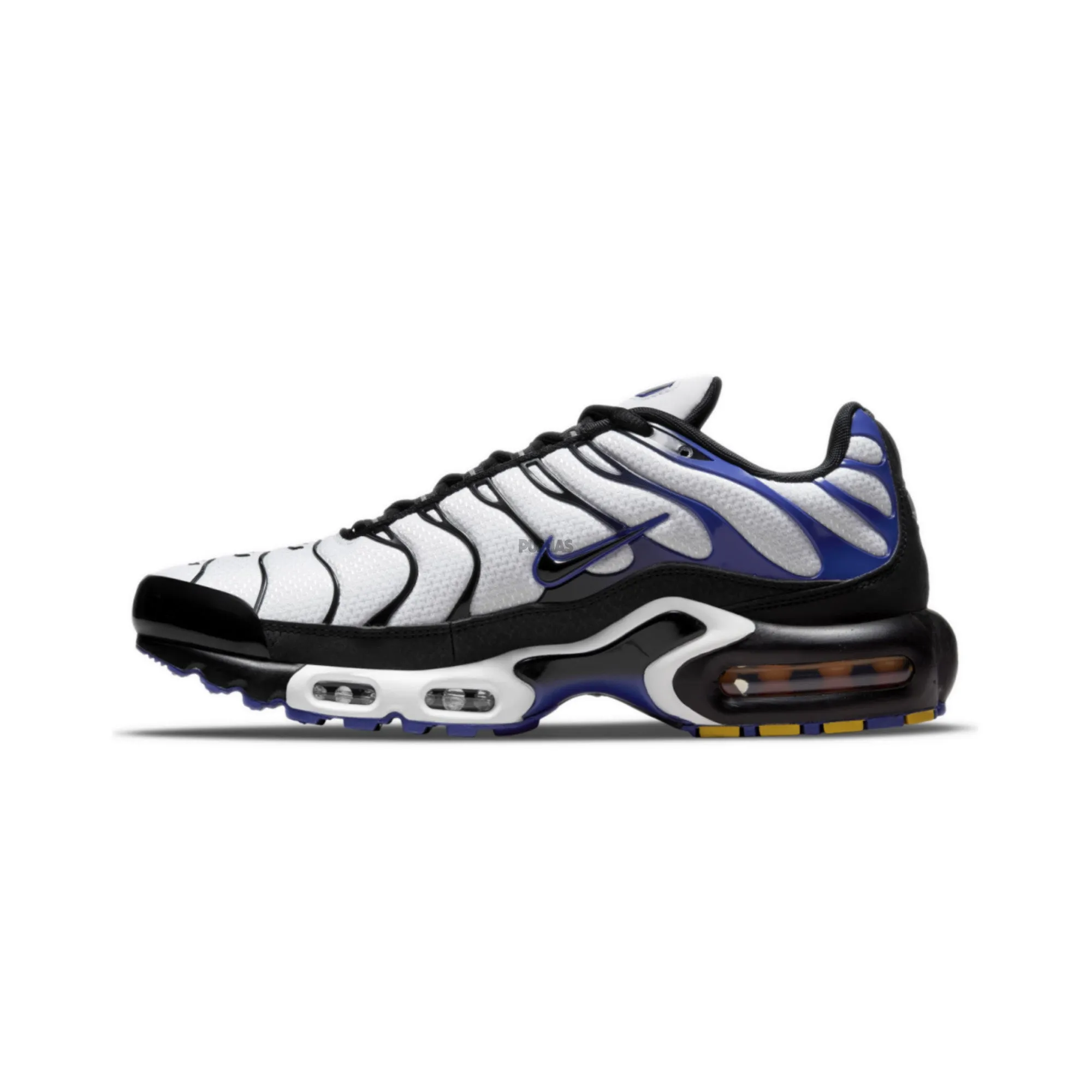 Nike Air Max TN Plus 'Persian Violet White' (2021) Ankle Hock Support Rocker sole geometry