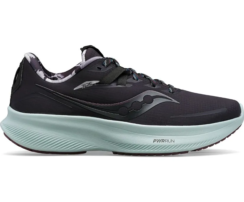 adventure - shoes Saucony scarpa da corsa da uomo impermeabile Ride 15 Runshield S20806 01 miles to go-black