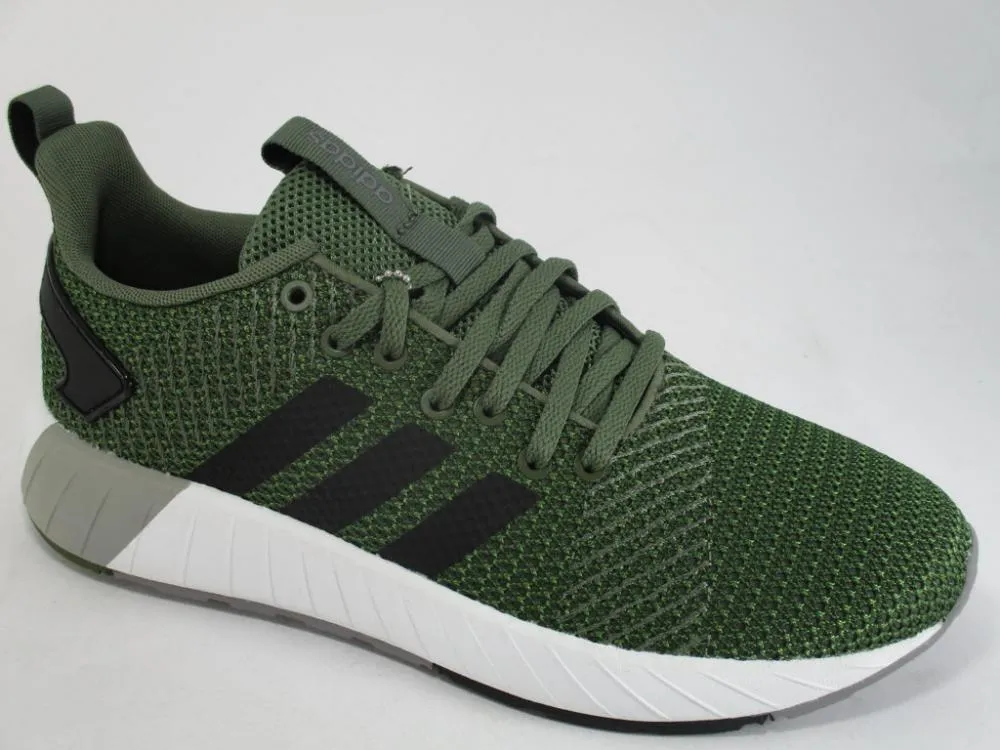 Seamless Transition Design Honeycomb Structure Adidas scarpa da corsa da uomo Questar B44813 verde