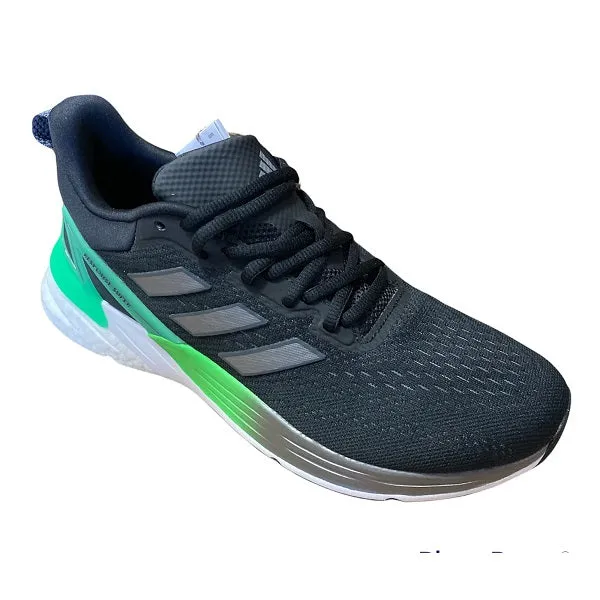Adidas scarpa da corsa da uomo Response Super 2.0 H04562 nero-grigio Customizable Lace Closure