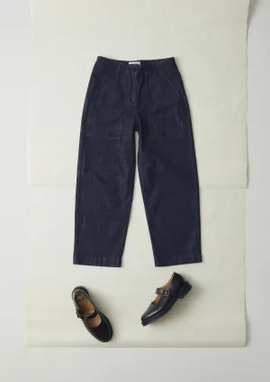 Movement Flex Durable Twill Indigo Denim Workwear Pants | Indigo