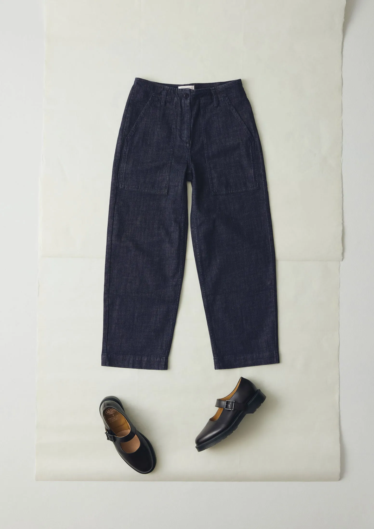 Movement Flex Durable Twill Indigo Denim Workwear Pants | Indigo