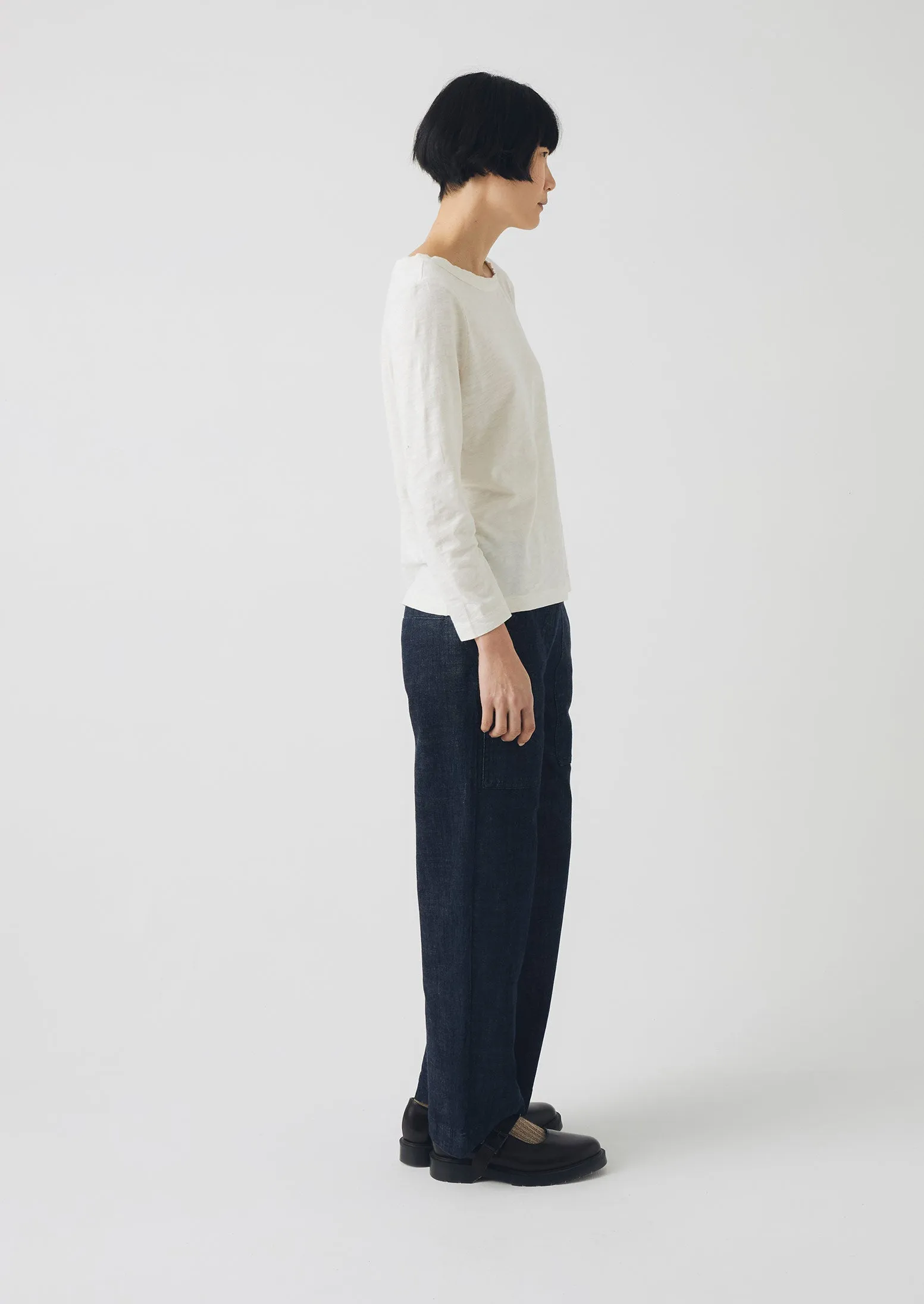 Indigo Denim Workwear Pants | Indigo Active Look Comfort Wearable