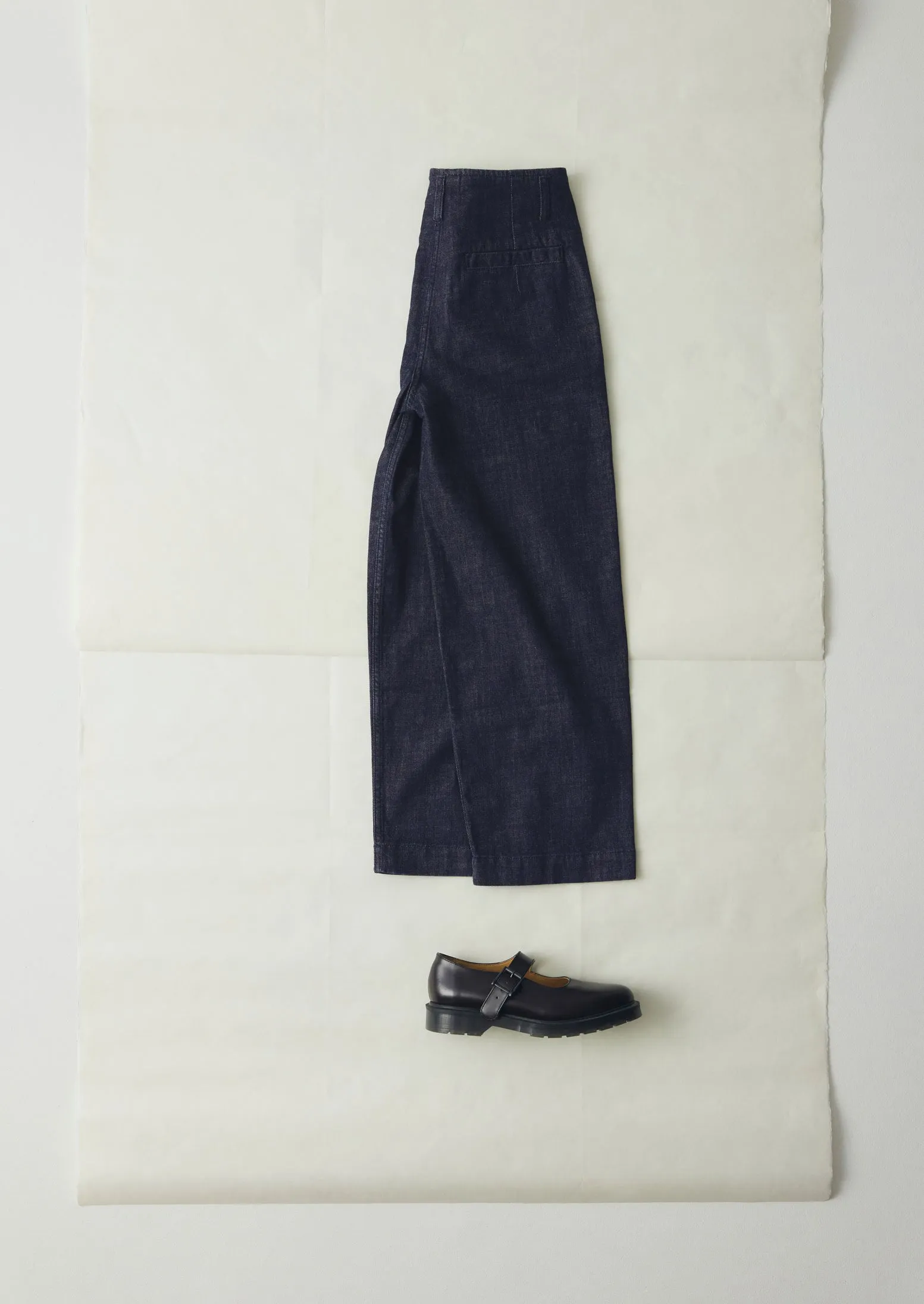 relaxed shape Indigo Denim Workwear Pants | Indigo