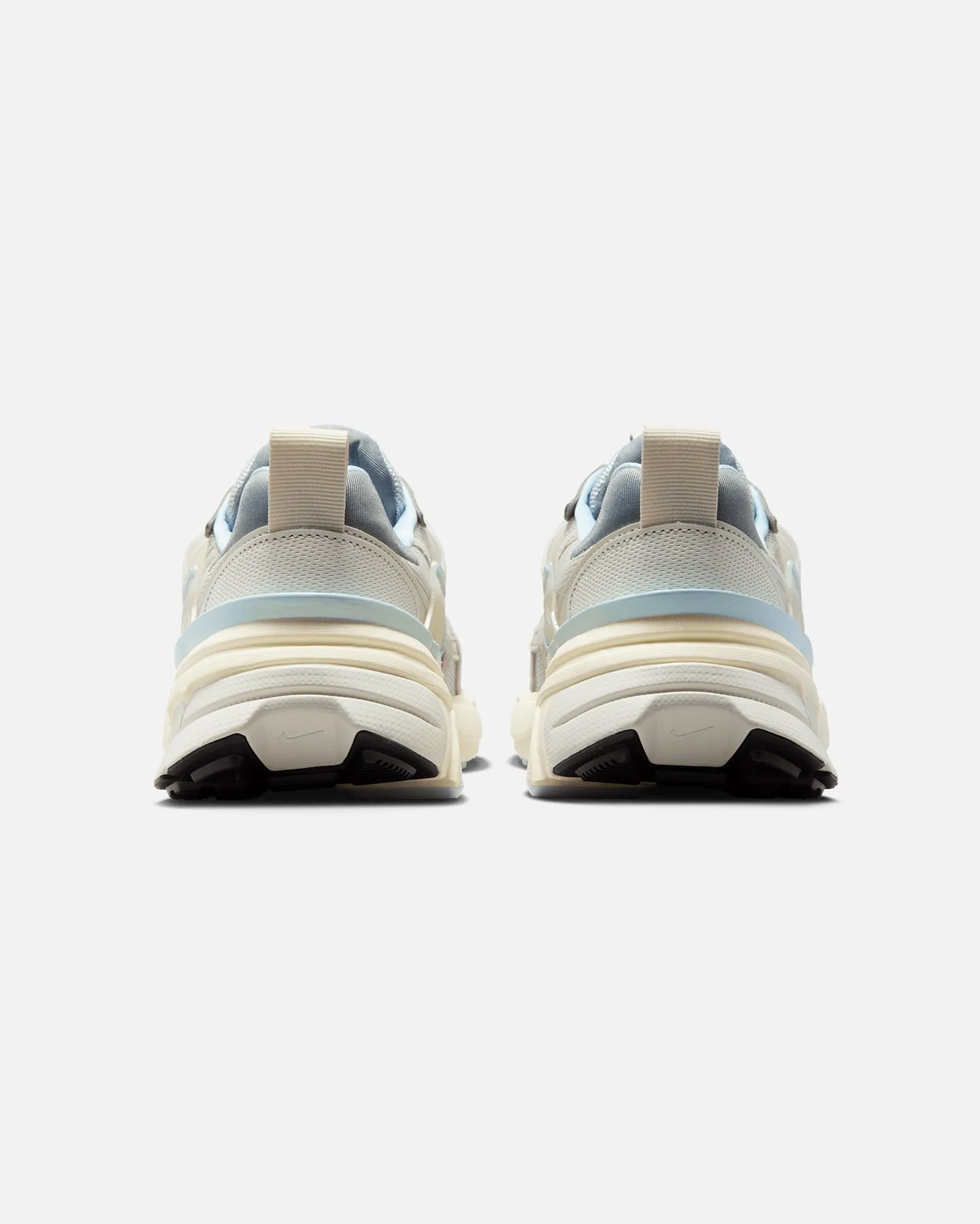 Non Restrictive Fit Design Rain Safe Nike Women's V2K Run Light Bone