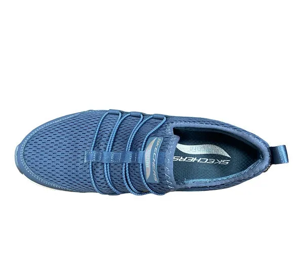 Obstacle course readiness Formal Shoes Skechers scarpa sneakers da donna Arch Fit Lucky Thoughts 149056 NVY blu
