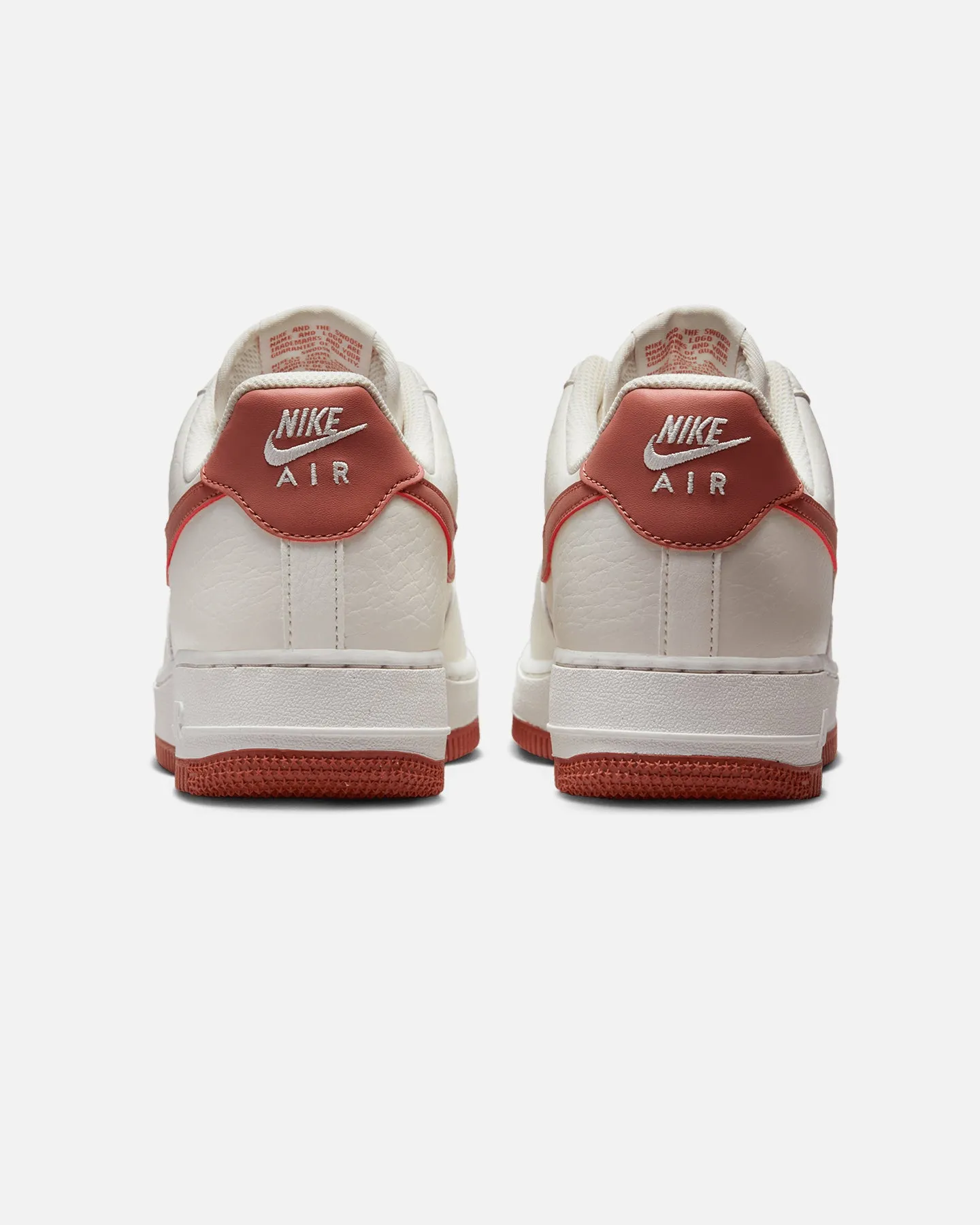 Nike Women's Air Force 1 '07 Next Nature Sail/Canyon Pink Breathable Material